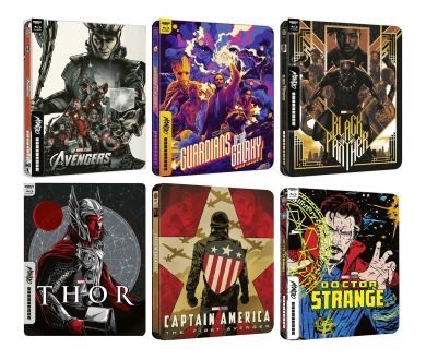 Marvel : Une vague d'éditions 4K Ultra HD Blu-ray Steelbook (Mondo) le 16 décembre