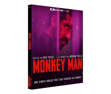 MAJ : Monkey Man (2024) en 4K Ultra HD Blu-ray en France le 28 août prochain