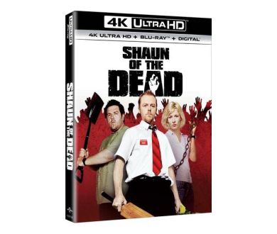 Shaun of the Dead (2004) en France en Steelbook 4K Ultra HD Blu-ray le 6 novembre