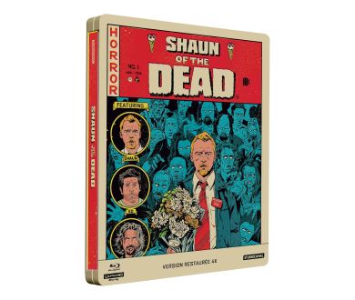 MAJ : Shaun of the Dead (2004) en France en Steelbook 4K Ultra HD Blu-ray le 4 décembre