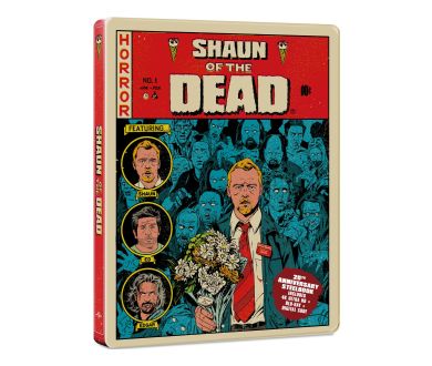 Shaun of the Dead (2004) en France en Steelbook 4K Ultra HD Blu-ray le 4 décembre