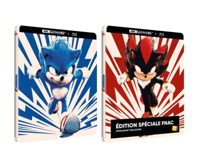 MAJ : Sonic 3, le film (2024) le 30 avril prochain en Steelbook 4K Ultra HD Blu-ray