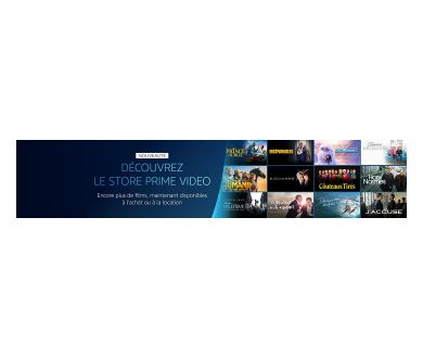 Amazon lance le Store Prime Video : Des nouveautés en VOD (location et achat)