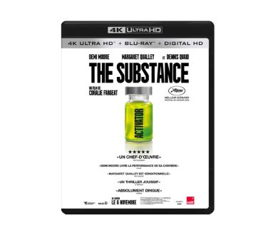 The Substance (2024) en avril 2025 en France en 4K Ultra HD Blu-ray