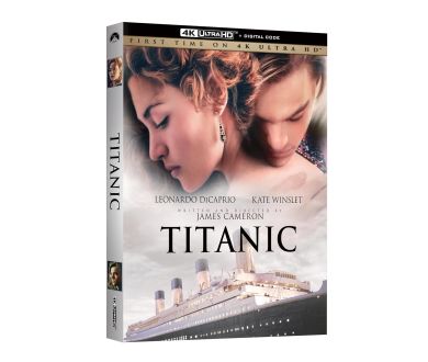 Titanic (25ème anniversaire) : L'édition 4K Ultra HD Blu-ray se confirme pour le 5 décembre aux USA