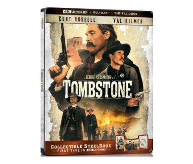 Tombstone (1993) en Steelbook 4K Ultra HD Blu-ray le 22 avril prochain aux USA