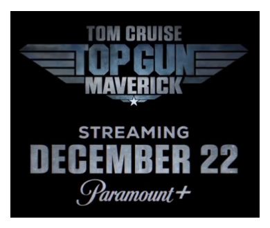 Top Gun Maverick (2022) annoncé sur la plateforme SVOD Paramount+