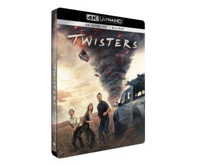 Twisters (2024) en Steelbook 4K Ultra HD Blu-ray le 20 novembre en France