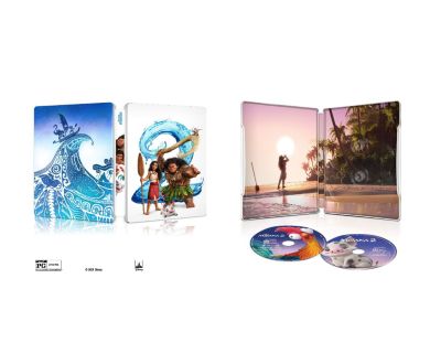 Vaiana 2 (2024) dès le 18 mars aux USA en Steelbook 4K Ultra HD Blu-ray