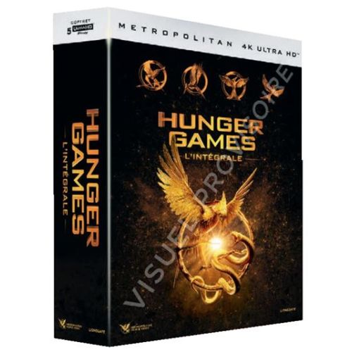 Hunger Games : L'intégrale 5 Films en 4K Ultra HD Blu-ray le 22