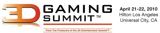 3D Gaming Summit : les jeux vidéo en 3D s'offrent un sommet annuel !