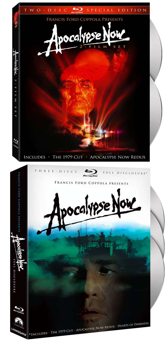 Apocalypse Now : Blu-ray le 19 octobre aux USA (Nouveaux transferts)