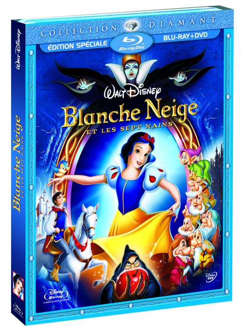 Blanche Neige et les Sept Nains : le visuel du Blu-Ray Français