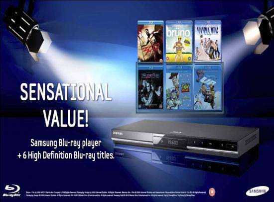 Coupe du Monde : Campagne promo Blu-Ray en Grande-Bretagne