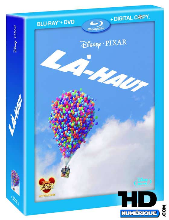 Digital Copy débarque en France avec le Blu-Ray de « Là-Haut » !