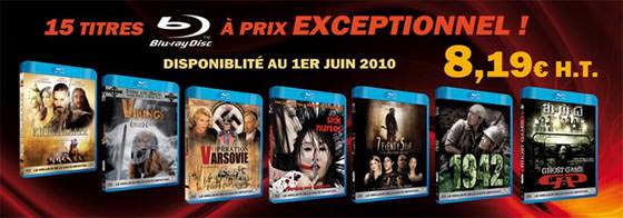 Emylia lance une opération : 15 Blu-ray à 8.19€ (HT)