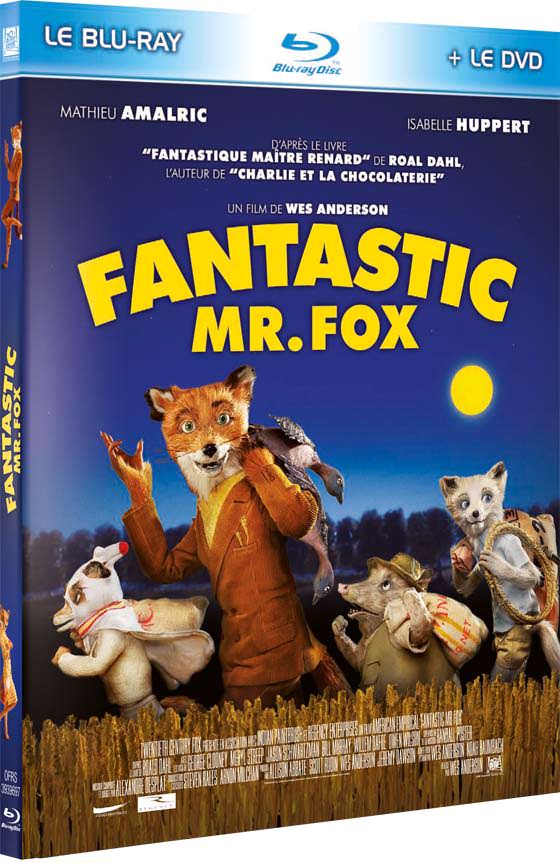 Fantastic Mr. Fox : Détails du Blu-ray français