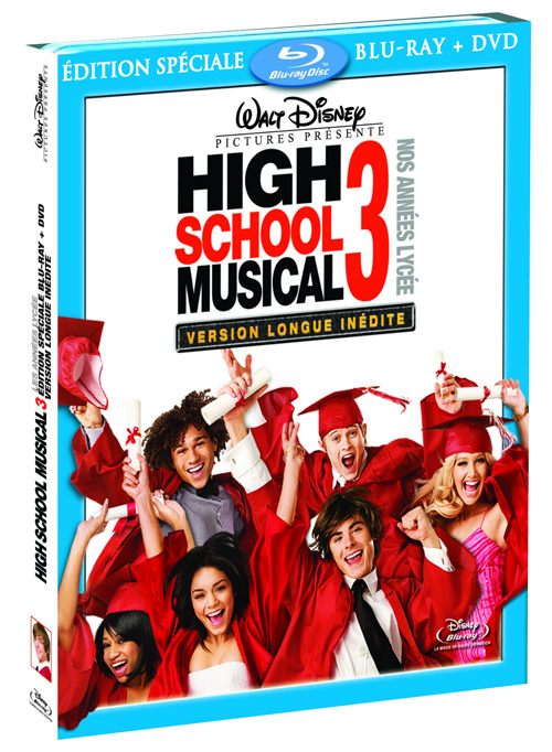 High School Musical 3 en Blu-Ray le 22 avril en France