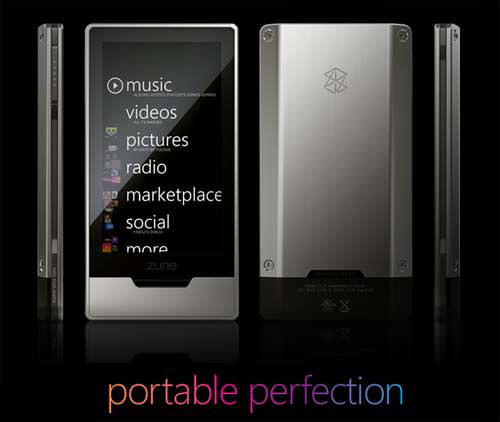 Le Zune HD de Microsoft : c'est officiel !