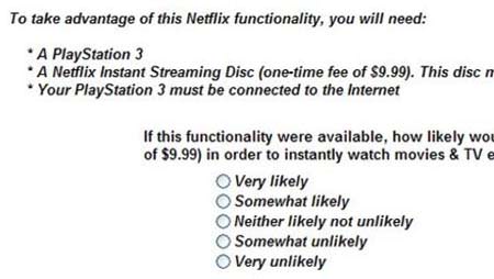 NetFlix bientôt accessible depuis la PS3 ?