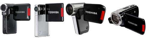 Nouveaux Camescopes HD Toshiba Camileo : et 1, et 2, et 3 et… 4 !