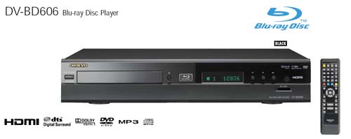 Onkyo DV-BD606 : Un lecteur Blu-Ray Disc bientôt chez Onkyo