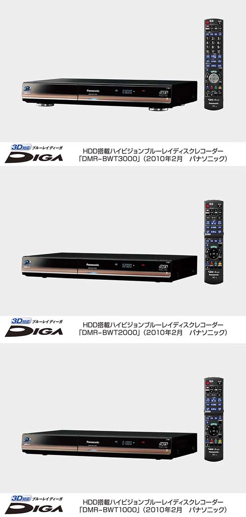 Panasonic DIGA DMR-BWT1000 - ブルーレイレコーダー