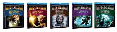 Rééditions des Blu-Ray d'Harry Potter : nouveau look !