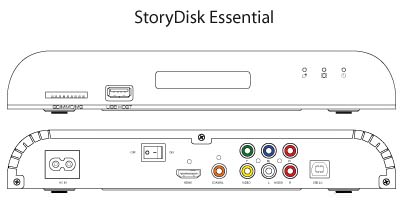 Storex StoryDisc Essential : disque dur multimédia Full-HD