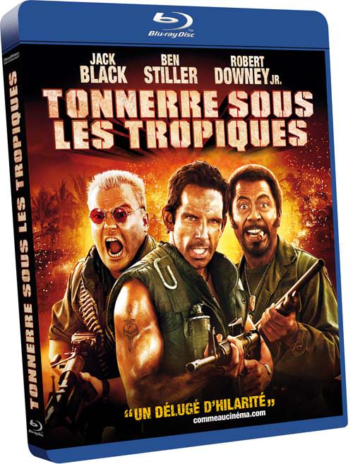 Tonnerre sous les Tropiques en Blu-Ray : tous les détails