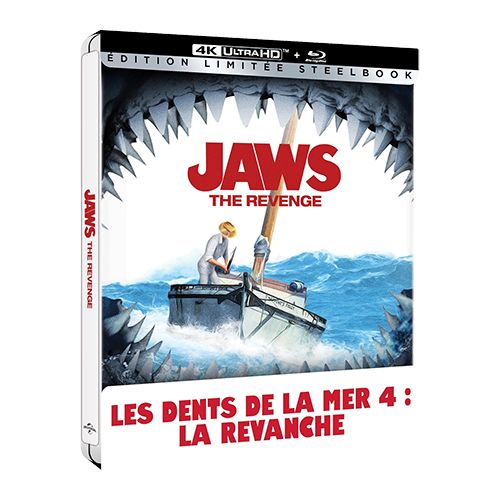 Test 4K Ultra HD Blu-ray : Les Dents de la Mer 4 - La Revanche (1987)