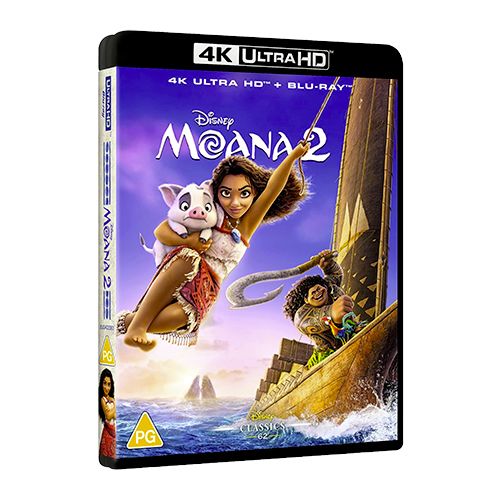 Test 4K Ultra HD Blu-ray : Vaiana 2 (2024)